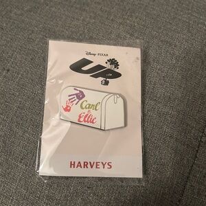 Harveys Disney Pixar Up Carl and Ellie Handprint Pin